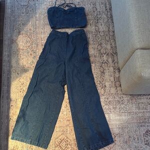 Women's Denim Jumpsuit Lonestar